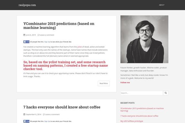 Sparkling theme site design template sample