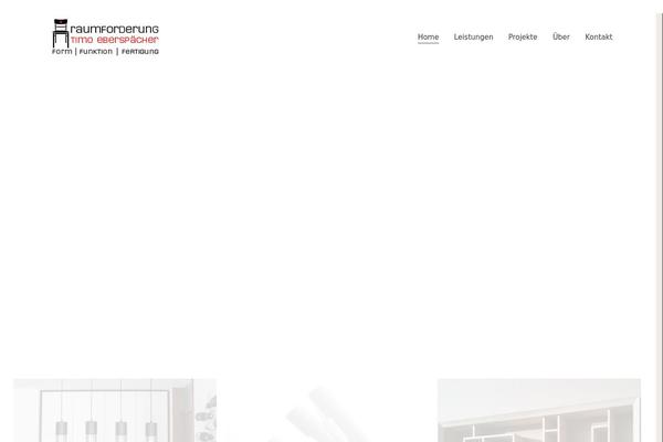Stockholm Child theme site design template sample