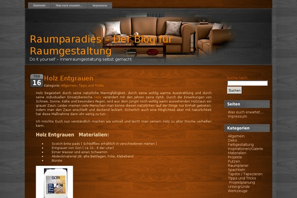 Glaze theme site design template sample