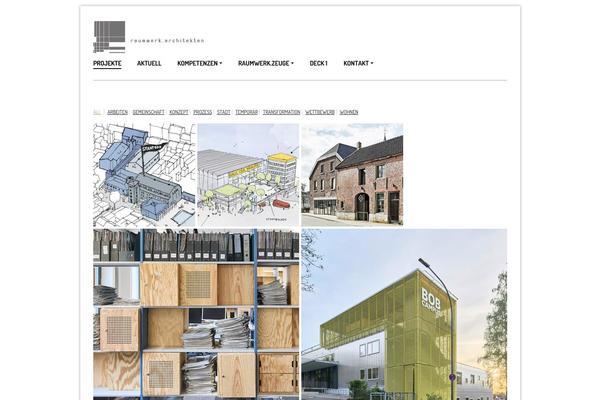 Razzo theme site design template sample