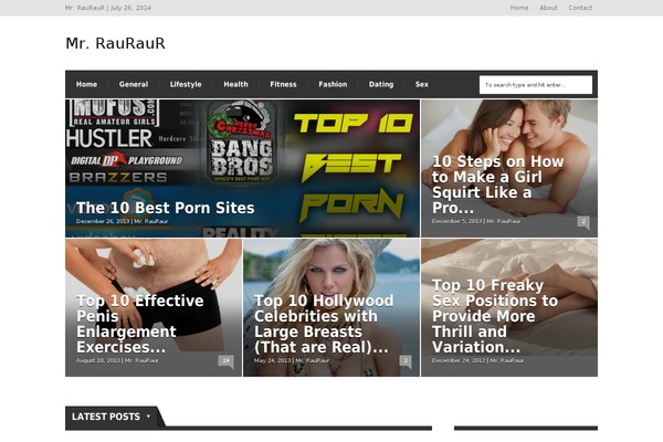 Extranews theme site design template sample