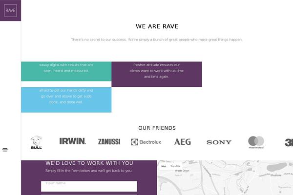 rave-communications.com site used Rave