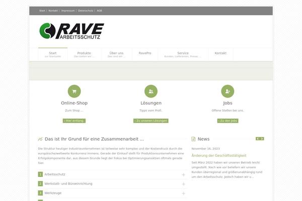 rave-shop.de site used RT-Theme 18 Child