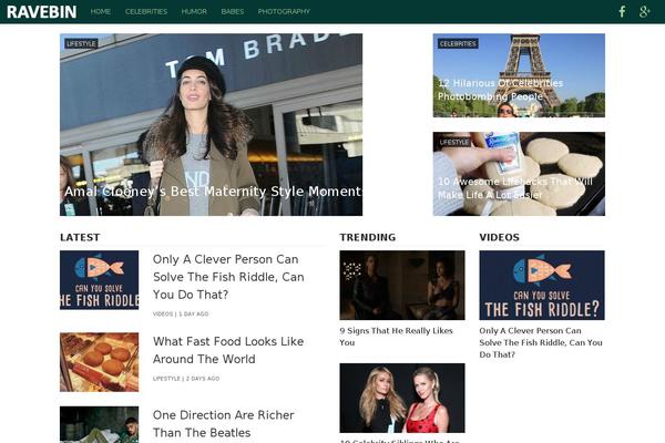 Viral theme site design template sample