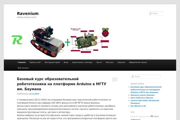 Twenty Eleven theme site design template sample