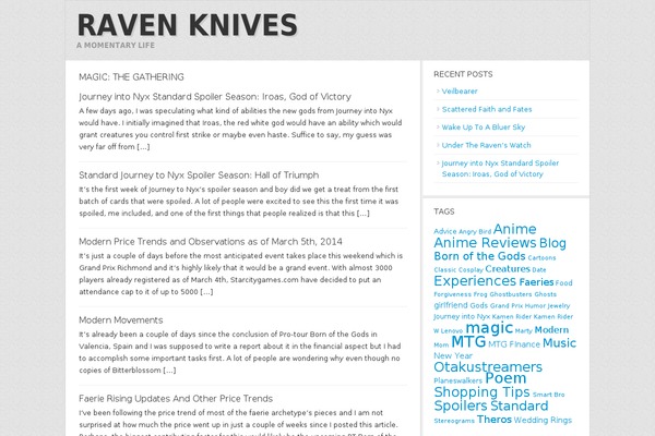 News theme site design template sample