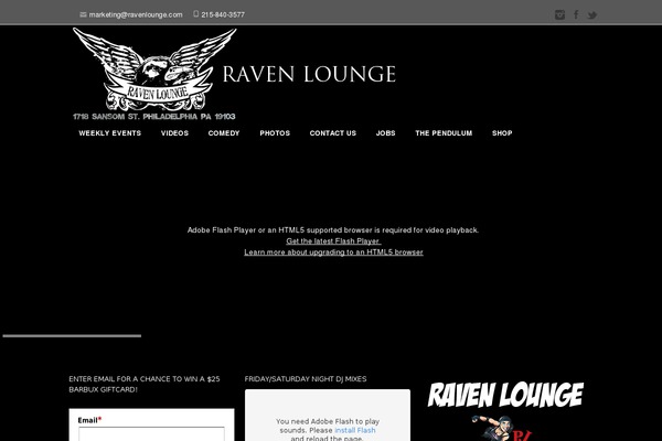 Sirens theme site design template sample