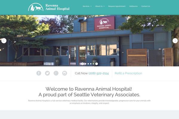 ravennavet.com site used Ivet360-platform1