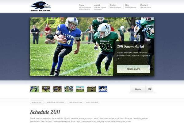 ravensweareone.com site used Avisio