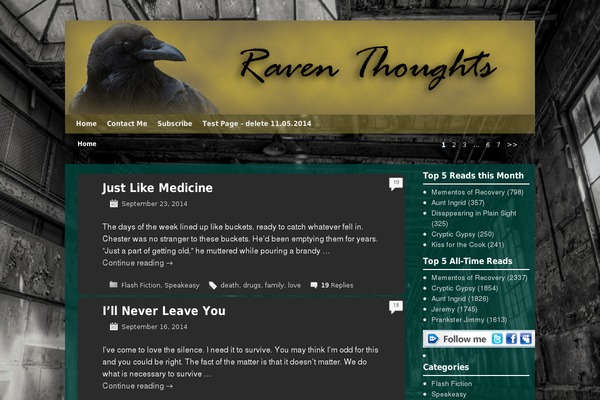 Weaver II theme site design template sample