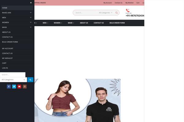 Site using Woo-advanced-product-size-chart plugin