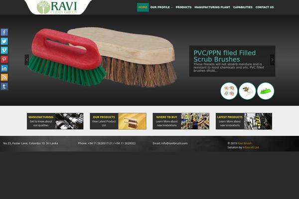 Market theme site design template sample