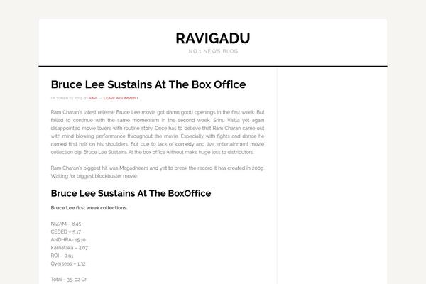 News Pro theme site design template sample