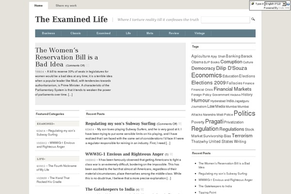 Mimbo theme site design template sample