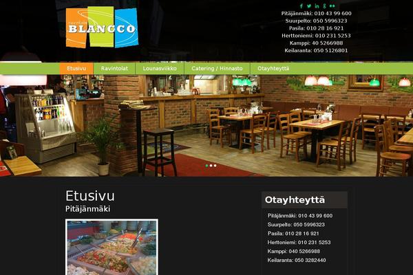 Clovemix theme site design template sample
