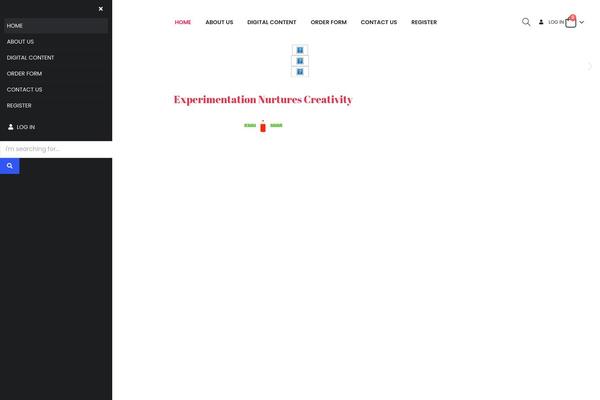 Porto theme site design template sample