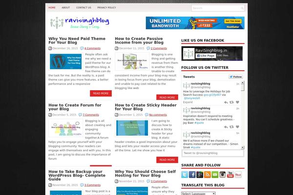 Site using Thrive Leads plugin