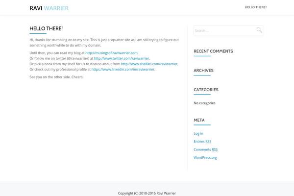Parallax-one theme site design template sample