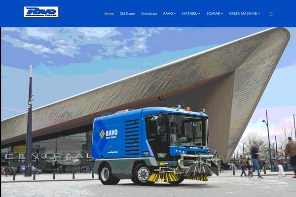 Trucking theme site design template sample