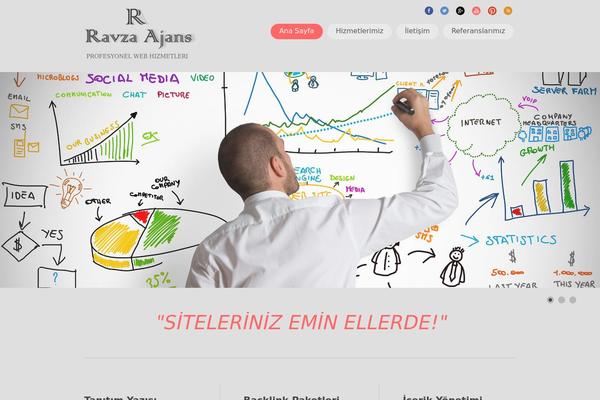 Zippy theme site design template sample
