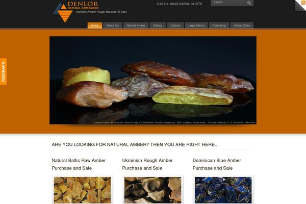 PureVISION theme site design template sample