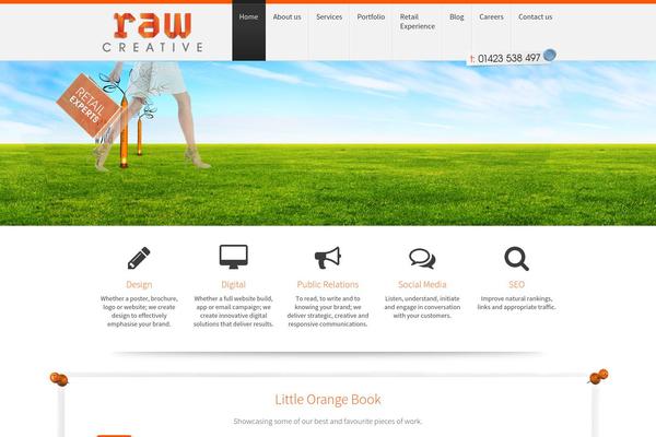 Boom theme site design template sample
