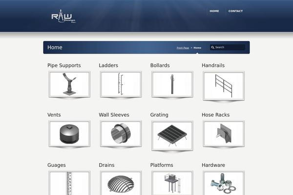 Karma theme site design template sample