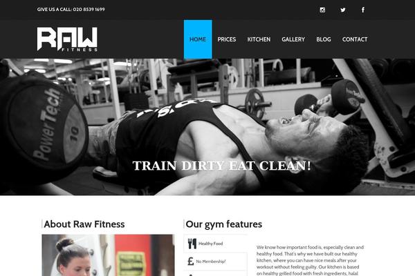 Site using Font Awesome More Icons plugin