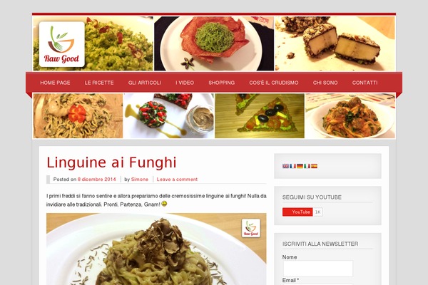 zeeTasty theme site design template sample