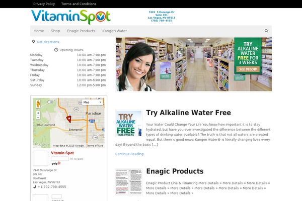 Andrina Lite theme site design template sample