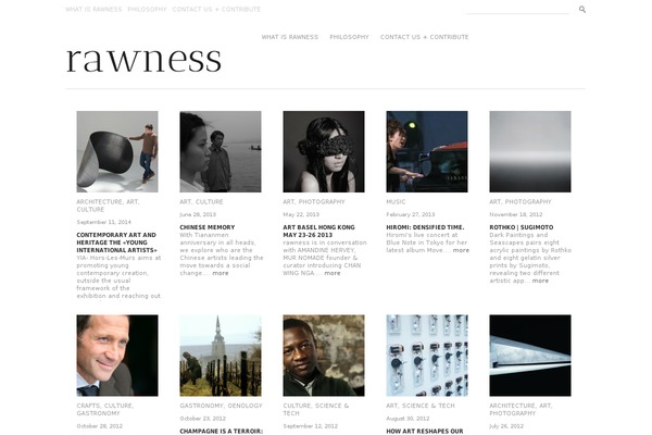 Grid Style Theme theme site design template sample