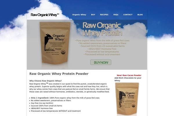 raworganicwhey.com site used Styx
