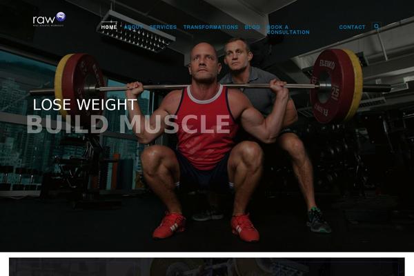rawpersonaltraining.com site used Fightclub