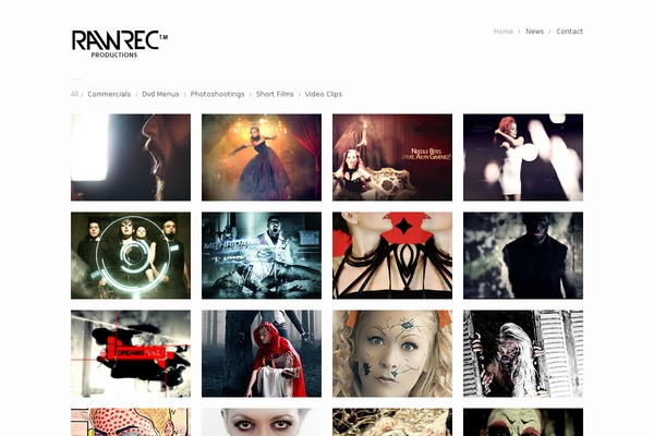Garnish theme site design template sample