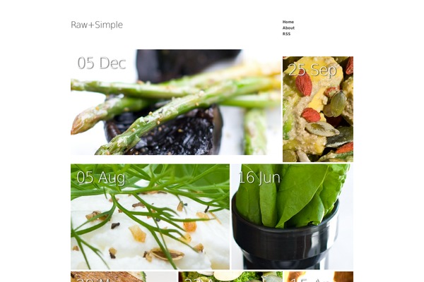 AutoFocus theme site design template sample