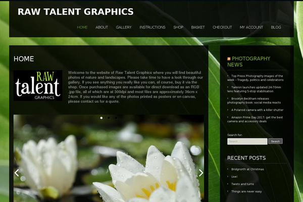 rawtalentgraphics.co.uk site used SKT Photo Session