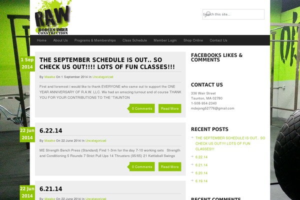 GreenChili theme site design template sample