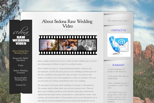 Memoir theme site design template sample