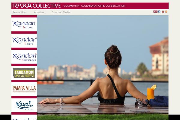 Instorm theme site design template sample