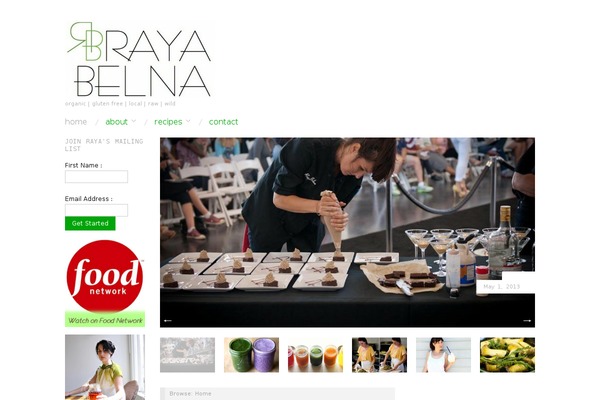 Oxygen theme site design template sample