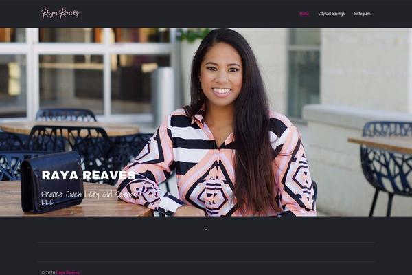 Spark theme site design template sample