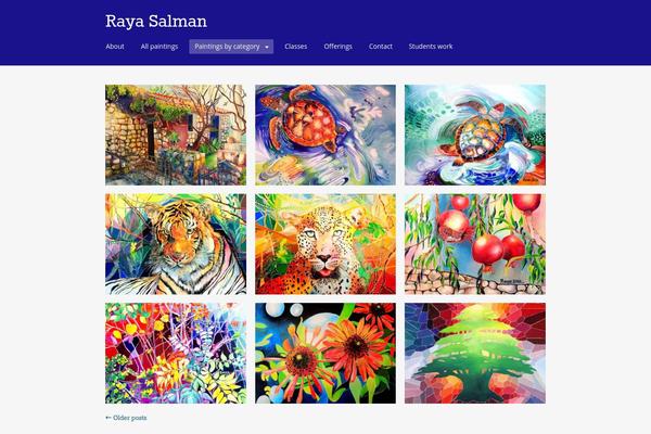 Portfolio Press theme site design template sample