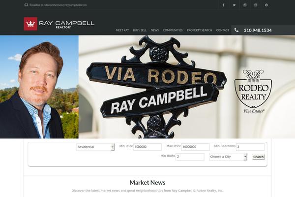 Realhomes Theme theme site design template sample
