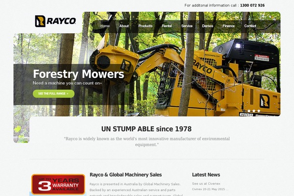 Site using Everslider plugin