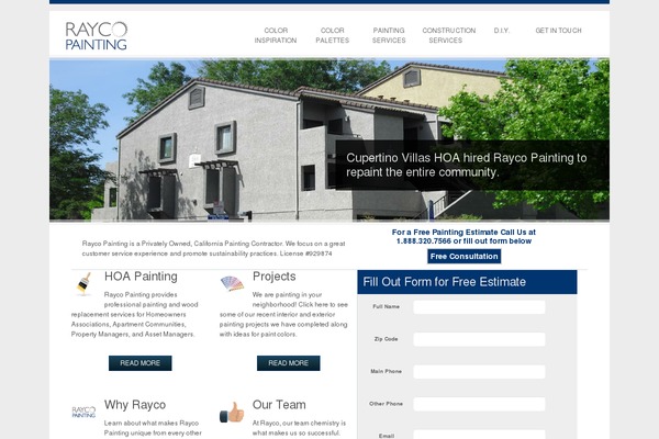 The One Pager theme site design template sample