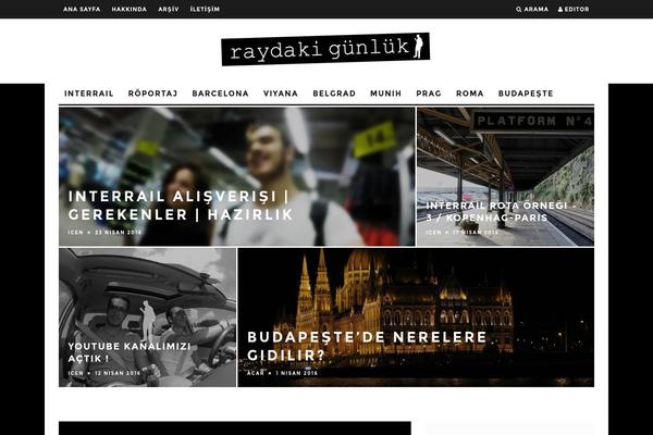 15Zine theme site design template sample