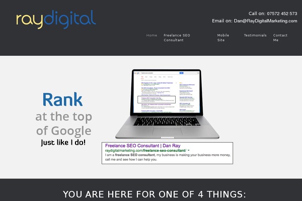 Site using WordPress Calls to Action plugin
