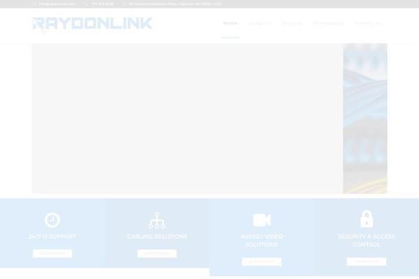 TheCraft theme site design template sample
