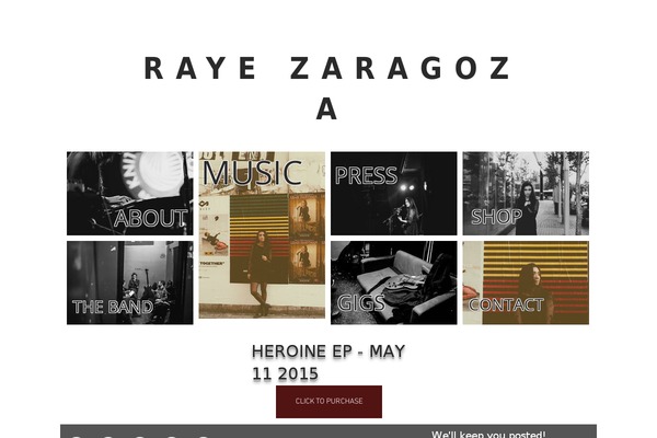 rayemusic.com site used Soundboard