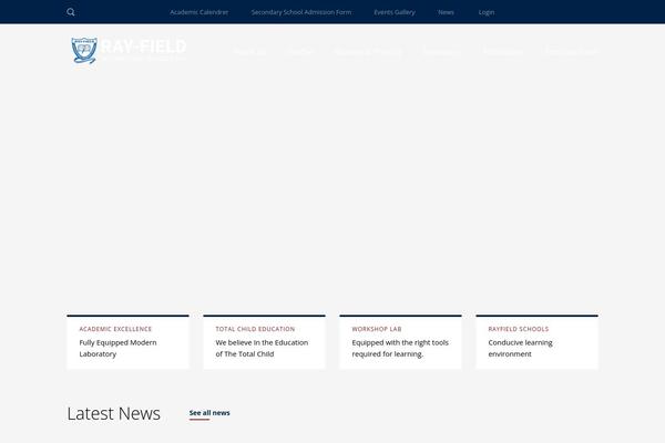 Smarty theme site design template sample